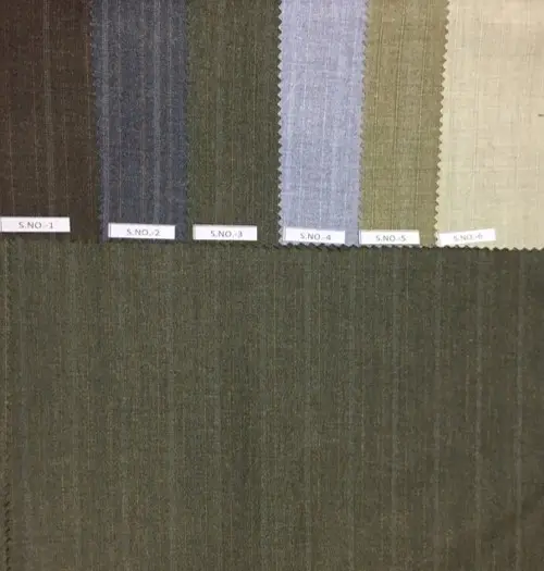 Super Premium Quality of Polyester Viscose Suiting Fabric for bulk purchase with best finish fabric from India
