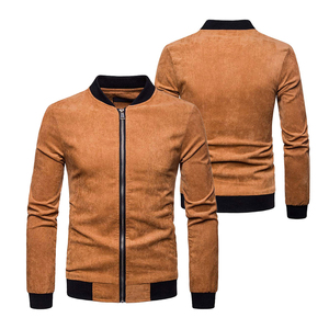 Ropa de invierno al aire libre Hombres Chaqueta de bombardero Tallas grandes Superventas Poliéster Hecho Hombres Chaqueta de bombardero con cuello levantado - Product Image 1