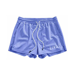 2025 nouveau short de course d'entraînement pour l'été pour les sports et le Fitness Nylon imprimé logo Shorts pour hommes maillot de bain à collectionner - Product Image 1