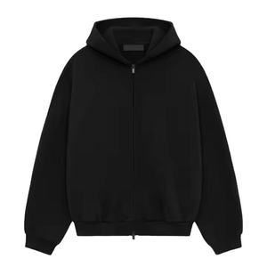 Sweats à capuche surdimensionnés en tissu respirant pour l'hiver conçu sur mesure pour hommes vente en gros - Product Image 1
