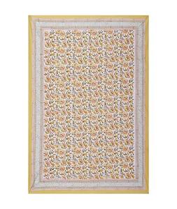 Mantel de algodón hecho a mano de estilo bohemio elegante cubierta de mesa Floral para el hogar o fiesta Handblock impreso cubierta de mesa de comedor - Product Image 2