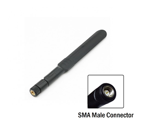 เสาอากาศไม้พายยาง7dBi น้ำหนัก4ก. ขั้วต่อ SMA ตัวผู้แอปพลิเคชั่นภายนอกเคลื่อนย้ายได้สูญเสียการสื่อสารต่ำ - Product Image 5