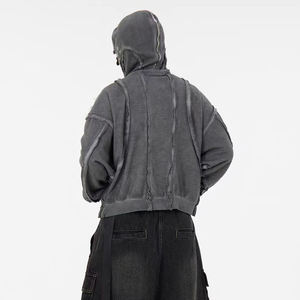 Nueva Llegada, Sudaderas con Capucha de Invierno para Hombre de Primera Calidad, 100% Algodón, Sólidas, Casuales, Transpirables, con Bolsillos, para Adultos - Product Image 2