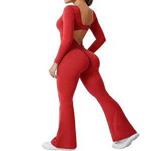 100% coton vêtements de sport femmes Leggings ensemble coton biologique Yoga pantalon durable Yoga Leggings pour femmes téléchargé robe sport - Product Image 1