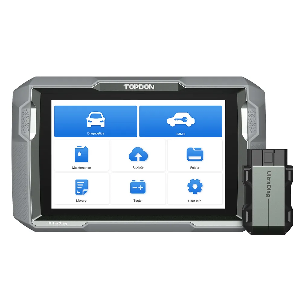 Topdon Ultradiag Professionele Draagbare Slimme Auto-Voertuig Obd2 Diagnostische Scanner Diagnostische Hulpmiddelen Met Belangrijke Programmeur