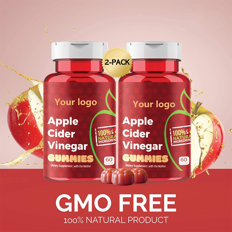 High Quality Health Vitamins SlimingApple Cider Vinegar Gummies With Mother Organic
