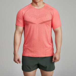 เสื้อยืดสำหรับผู้ชายเสื้อยืดแขนสั้นพิมพ์ลาย3D สีแห้งเร็วเสื้อสเวตเชิ้ตเข้ายิมเสื้อยืดระบายอากาศได้ดี - Product Image 4