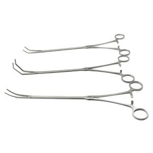 Fórceps de agarre de pulmón Lovelace de acero inoxidable quirúrgico profesional Precio de fuente de alimentación manual hecho en Pakistán - Product Image 1