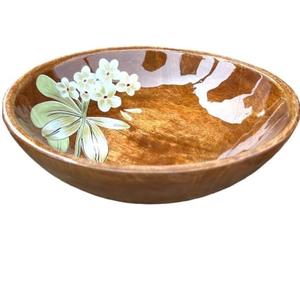 Bols en bois d'émail de qualité supérieure, en bois de manguier, avec logo personnalisé, pour la cuisine, la table à manger - Product Image 4