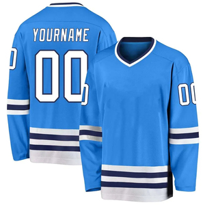 เสื้อเจอร์ซีย์พิมพ์ลายทีมกีฬาเสื้อเจอร์ซีย์ฮ็อกกี้น้ำแข็ง - Product Image 4