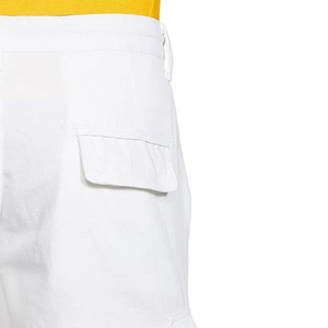 Nuevos pantalones cortos personalizados para hombre, cómodos pantalones cortos de lana de algodón elástico con patrón sólido con bolsillos, talla 6XL, pantalones cortos de gimnasio de lana Lisa para el sudor - Product Image 6