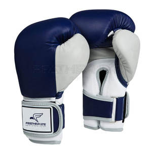 Recién llegado, guantes de boxeo de cuero para hombre, diferentes colores, muñeca con cordones, características de MMA, impermeables, precio al por mayor - Product Image 1