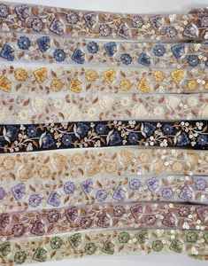 Lace Fabrics for Nylon Trimming Ribbon Decorative Lace Wedding Clothing Accessories Lace Trimming for Clothing - Product Image 2