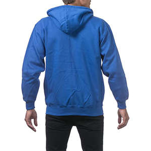 Sudadera con Capucha de Algodón para Hombre de Alta Calidad, con Cierre, Logotipo Personalizado, Ropa Deportiva, Sudadera Informal Cálida, OEM ODM, Ropa de Moda - Product Image 3