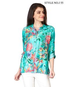 Compra tops de verano de diseño floral ligeros para mujer perfectos para la comodidad diaria y looks de viaje elegantes - Product Image 2