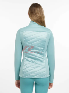 Veste d'équitation pour femmes en gros tissu de contrôle de l'humidité isolé de qualité supérieure façonnage ergonomique design élégant équitation équestre - Product Image 2