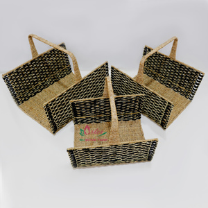 Artex Dong Thap Set 3 bûches de jonc de mer tissées à la main accessoires de cheminée naturelle pour la cuisine à domicile artisanat de vente chaude - Product Image 5