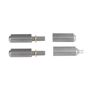 บานพับเชื่อมได้รุ่น K0984 แบบ A ขนาด 20 x 100 มม. บานพับเหล็กเชื่อมติดประตู ขนาดเส้นผ่านศูนย์กลาง 16 มม. ชิ้นส่วนเหล็ก - Product Image 5