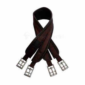 Premium Quality Customized Genuine Leather <b>Horse</b> Girth Latest Fashion Equestrian Sports <b>Riding</b> Gear Durable <b>Top</b> Manufacture - Product Image 5