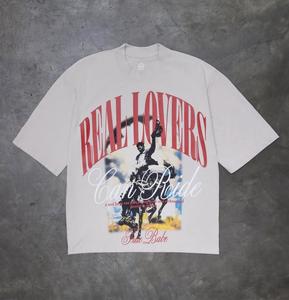 เสื้อยืดผู้ชายคุณภาพสูง ผ้าฝ้าย 100% ทรงเข้ารูป รักษ์โลก สไตล์สตรีท รับปักโลโก้ พิมพ์ลาย DTF ทุกขนาด - Product Image 5