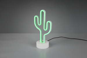Lampada effetto neon a forma di cactus (Trio Lighting R55220101) - Product Image 2