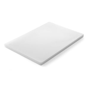 Tagliere Bianco HENDI 450x300mm, Blocco da Taglio Premium per Uso in Cucina - Product Image 1