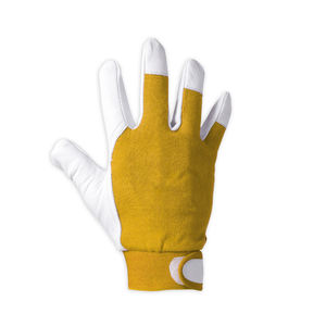 Gants de travail ignifuges pour hommes avec peau de chèvre grainée/cuir de vachette antidérapant et compatible avec les écrans tactiles - Product Image 2