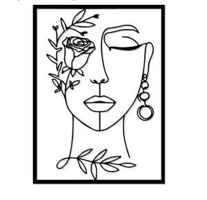 Art mural en métal aluminium moderne personnalisé de haute qualité, 25 décors, auto-adhésif, léger, design suspendu pour la décoration de la maison, Noël - Product Image 1