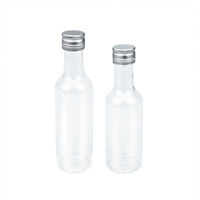 Bouteilles en plastique Premium Unalilia JH20 32 mm avec couvercles en aluminium, pulvérisateur à pompe, marquage à chaud, logo personnalisé, emballage cosmétique et de soins personnels