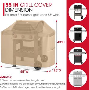 Housse de barbecue 55 pouces - Product Image 4