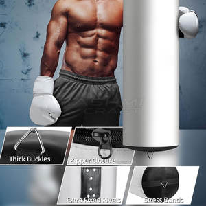 Sac de frappe robuste pour l'entraînement de boxe et les exercices de fitness, conçu pour l'endurance, la force et la pratique technique. - Product Image 2