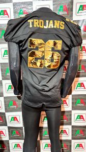 Maillot de football américain maillot de fan maillot de parent sublimation matériel de broderie en sergé grande taille support personnalisé vraies photos vidéo - Product Image 3