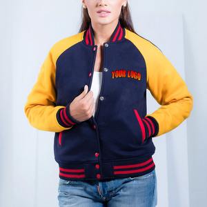 Chaqueta Bomber Clásica Retro para Mujer, Explosión de Año Nuevo, Producto Cómodo y Portátil OEM, Aplique Personalizado Bordado, Talla XL, Chaqueta de Invierno - Product Image 5