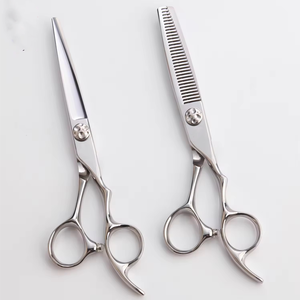 Ciseaux de coiffure professionnels de qualité supérieure, lames durables et tranchantes, coupe lisse pour les barbiers, les salons de coiffure et les professionnels du monde entier - Product Image 2