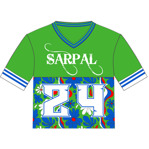 Jersey de malla atlética con cuello en V unisex, diseño de rendimiento cómodo, marca personalizada disponible, estilo deportivo bordado, patrón sólido - Product Image 1