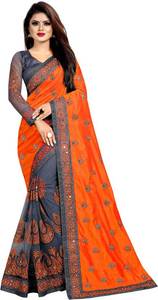 인도 제조에서 여자와 소녀 Partywear sare를 위한 최상 무거운 결혼식 착용 Saree 한 벌 - Product Image 2