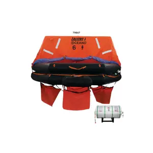 LALIZAS Liferaft SOLAS OCEANO,Throw-overboard Type,20 prs,canister (A)