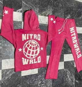 ชุดแจ็คเก็ตและกางเกงวอร์มไนลอนแบบมีซิป ผ้าโพลีเอสเตอร์สั่งทำพิเศษ ทรงโอเวอร์ไซส์ สะท้อนแสง กันน้ำ กันลม พร้อมกางเกงวอร์มแบบจ็อกเกอร์ - Product Image 4