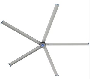 พัดลมอุตสาหกรรมคุณภาพสูง MCFAN24XBGR CoolBlade HVLS, ระบบจ่ายไฟ 120V, ระบบระบายความร้อนด้วยลมแรงสูง - Product Image 1