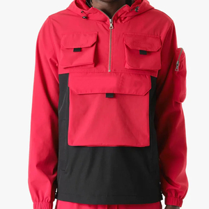 Veste coupe-vent de haute qualité, tenue décontractée, veste coupe-vent en matériau durable veste coupe-vent bon marché OEM personnalisé - Product Image 5