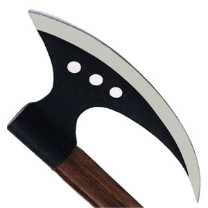 บริการผลิตขวานเหล็กดามัสกัสคุณภาพพรีเมียมแบบ OEM ODM ตามสั่ง ผลิตด้วยมือ ด้ามไม้คาร์บอนสูง สำหรับกิจกรรมเอาตัวรอดกลางแจ้ง - Product Image 5