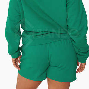 ชุดเสื้อมีฮู้ดสำหรับผู้หญิงชุดเสื้อฮู้ดสีพื้นชุดเสื้อฮู้ดแบบปรับแต่งได้สำหรับผู้หญิง - Product Image 6