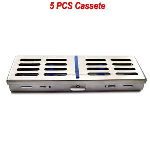 Bandeja de Esterilización Dental de Acero Inoxidable para 5 Instrumentos, Uso Dental Profesional Manual, Certificación CE, OEM, ODM - Product Image 4