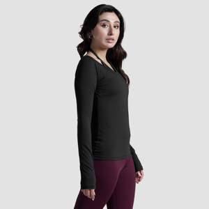 Innovflex Tee 2.0 Black Yoga <b>Top</b> - Product Image 3