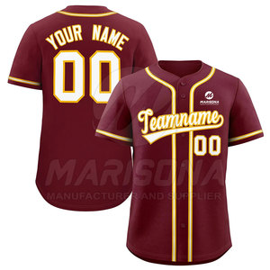 Nouvelle Arrivée 2026 – Maillot de Baseball Personnalisé Sublimé et Brodé, 100% Polyester – Meilleur Prix – Maillot de Sport Personnalisé - Product Image 6