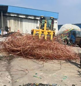 99.9% Non-Alloy Red Copper Scrap <b>Electric</b> <b>Wire</b> for Metal Recycling and Industrial Smelting - Product Image 2