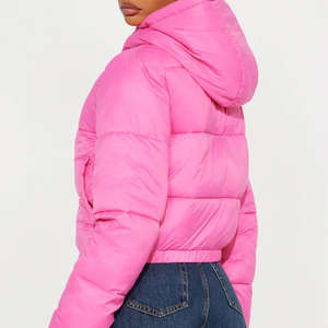 Chaqueta Acolchada Personalizada de Alta Calidad para Mujer, 100% Poliéster, Chaqueta Térmica Aislante de Talla Grande, Ropa de Abrigo de Invierno, Transpirable - Product Image 2