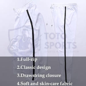 <b>Men</b> Zipper Tracksuit Set Sportswear Breathable Comfortable Top Trendy Best Service Two Piece Jogging <b>Suit</b> With Stand Collar - Product Image 6