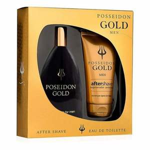Set de Perfume Poseidon Gold para Hombre, 2 Piezas, Artículos Esenciales para el Baño - Product Image 1