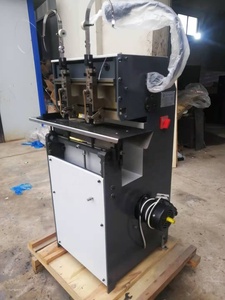 Qike TD-202 <span class=keywords><strong>machine</strong></span> à fabriquer des agrafes à double tête plate et à fil de selle à vitesse réglable - Product Image 4